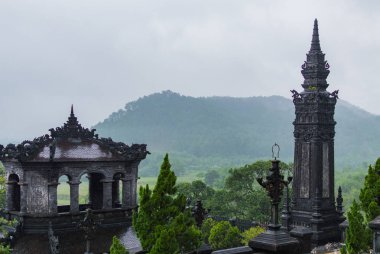 İmparator Khai Dinh 'in mezarı, Hue, Vietnam