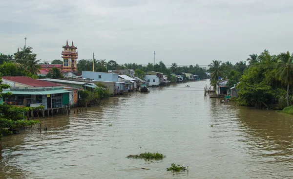 Delta del mekong en Vietnam — Foto de Stock