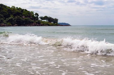 Deniz kıyısında Sihanoukville Beach