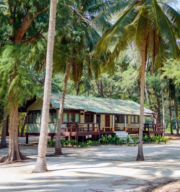 Khao Sam ROI Yot Milli Parkı Kui Buri bölgesinde, Prachuap Khiri Khan il, Tayland