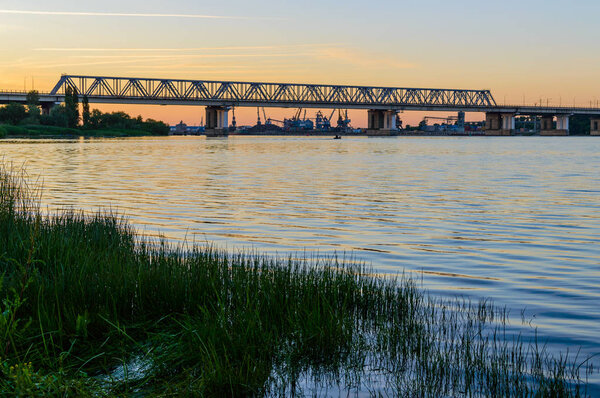 Восход солнца над рекой. Ривер Дон. Ростовская область
.