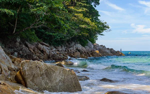 Naithon beach Phuket Island, Tayland tarihinde