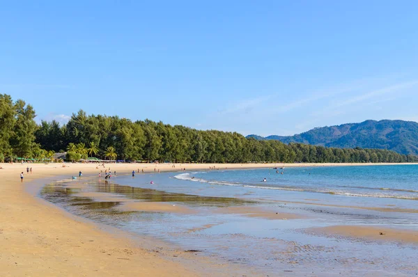 Bang Tao beach na ostrově Phuket, Thajsko — Stock fotografie