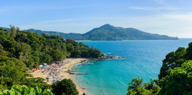 Üstten Görünüm noktadan, Tayland Phuket Beach