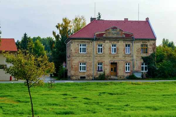 Architektura domu w prowincji Republiki Czeskiej — Zdjęcie stockowe