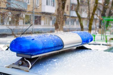 Polis arabası çatı monte lightbar