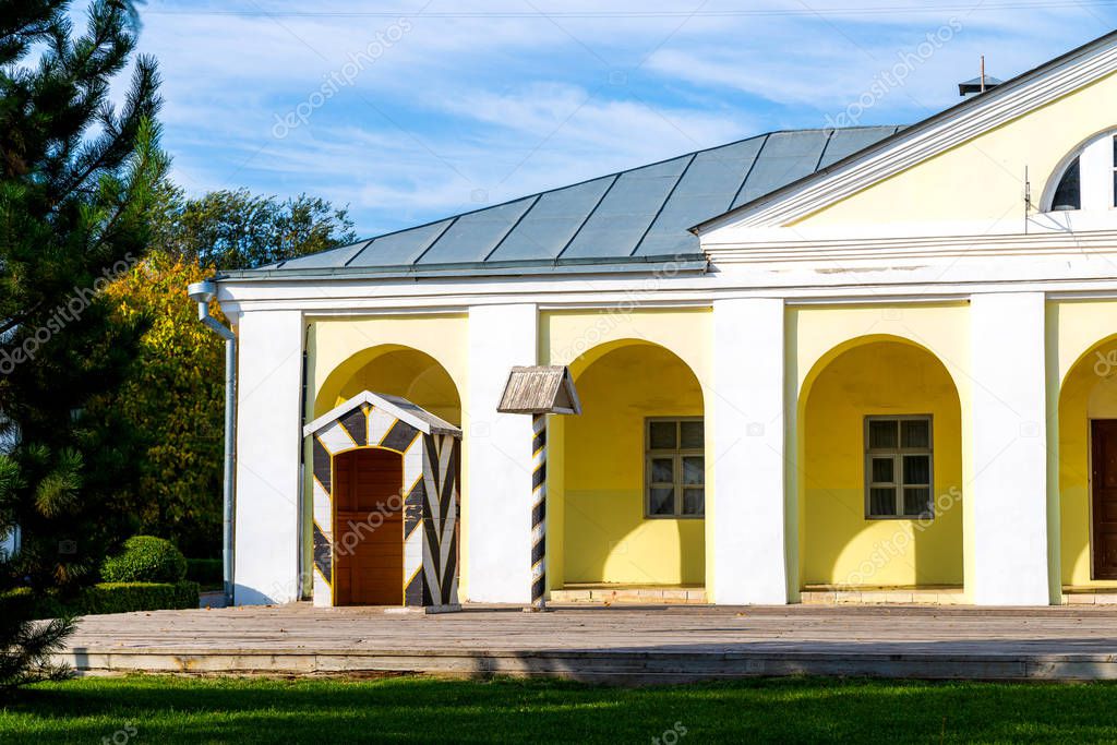 Guardhouse on territory of the Astrakhan Kremlin