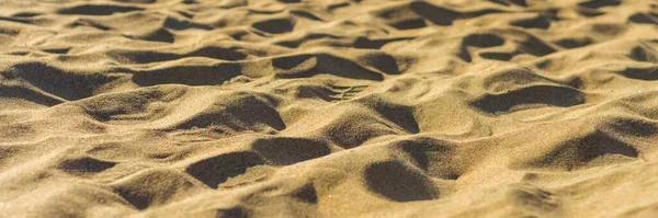 Closeup Της Άμμου Μοτίβο Μιας Παραλίας Καλοκαίρι — Φωτογραφία Αρχείου
