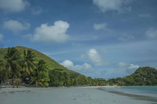 Красивый Вид Заливы Сейшельских Островов — стоковое фото