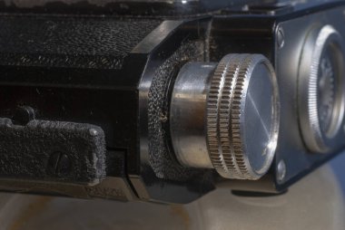20. yüzyılın eski retro kameraları.