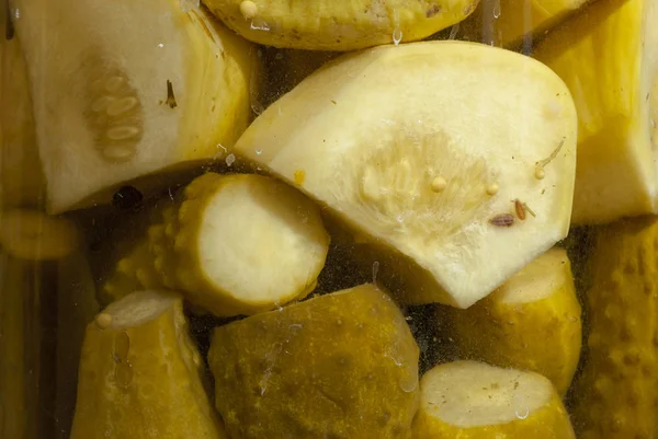 Várias Verduras Jarro Vidro — Fotografia de Stock