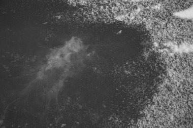 Göldeki doğanın inanılmaz desenleri