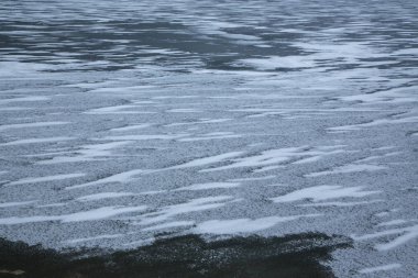 Göldeki doğanın inanılmaz desenleri