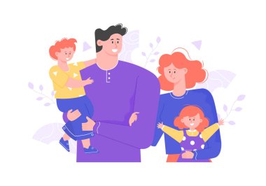 Mutlu aile bir arada..