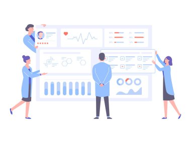 Doktor ve hemşireler.