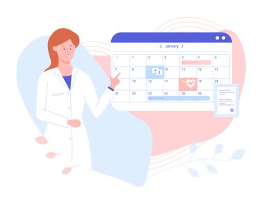Dost canlısı kadın doktor.