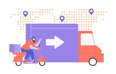 Kargo taşımacılığı ve hızlı teslimat 