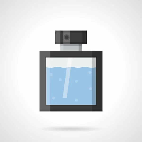 Male fragrance flat color vector icon — Stock Vector