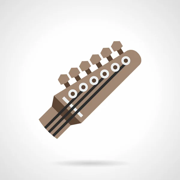 Tuning de guitare icône vectorielle de couleur plate — Image vectorielle