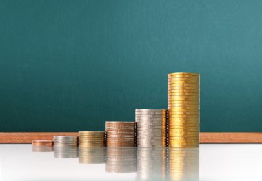  Madeni paralar borsa grafiği