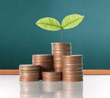  Madeni paralar borsa grafiği