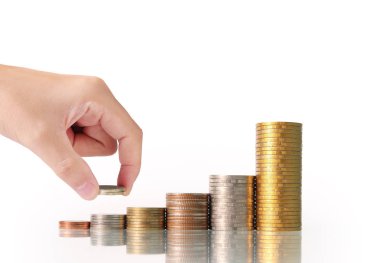 Sikke para koyarak el eller