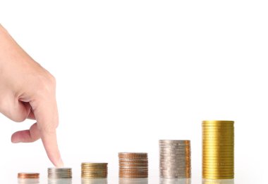 Sikke para koyarak el eller