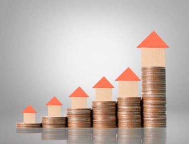 madeni para evden para mortgage konsepti