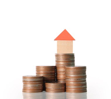 madeni para evden para mortgage konsepti