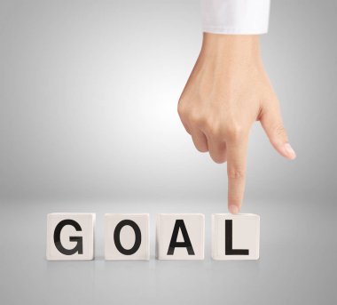 elinde bir kutu oluşturan kelime