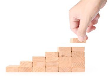 El benzetmek oyuncak merdiven adım iş kişi