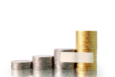 Madeni paralar borsa grafiği