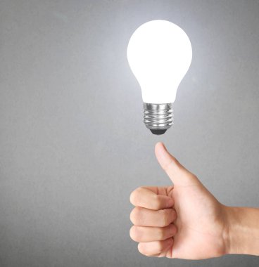  el başparmak gösterilen