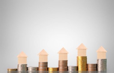 madeni para evden para mortgage konsepti