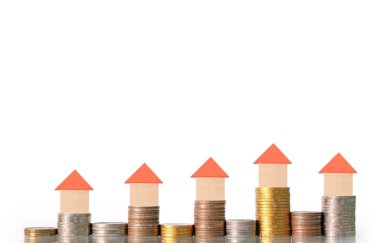 madeni para evden para mortgage konsepti