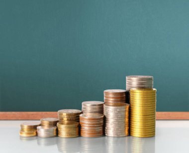 Madeni paralar borsa grafiği