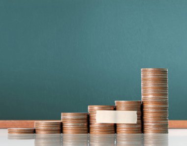 Madeni paralar borsa grafiği