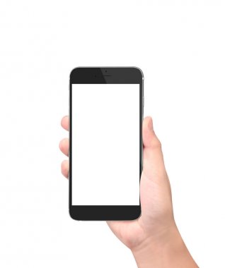  Akıllı telefon elinde.