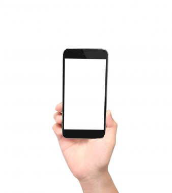  Akıllı telefon elinde.
