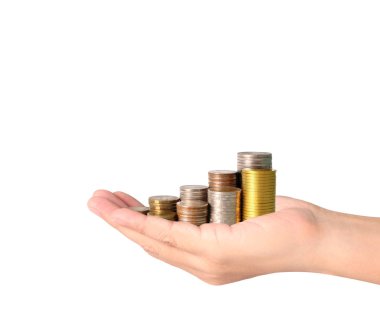 Sikke para koyarak el eller