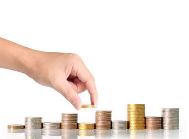 Sikke para koyarak el eller