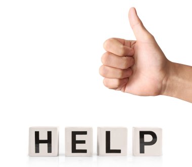 el başparmak gösterilir 