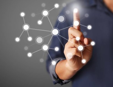  Modern sosyal düğmelere basarak