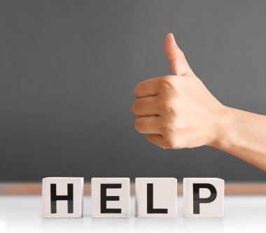 el başparmak gösterilir 