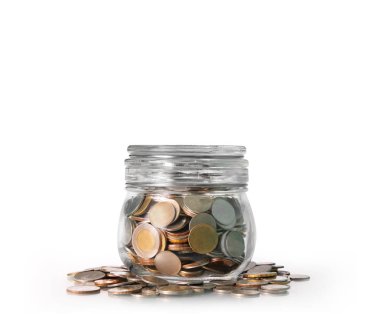 Kumbara cam, gümüş sikke