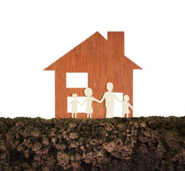 Model ev ahşap formu 