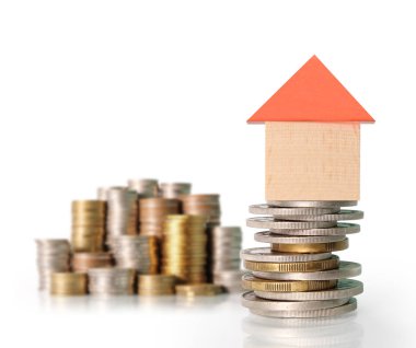 Model ev ahşap şeklinde diyagramı