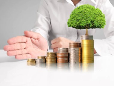 Sikke para koyarak el eller