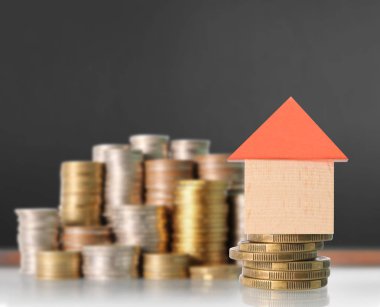 Model ev ahşap şeklinde diyagramı