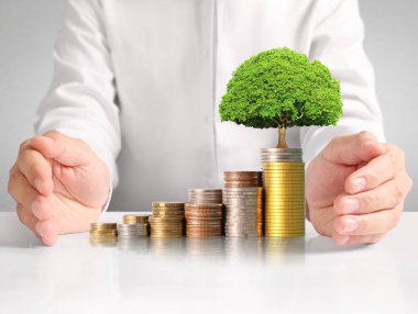 Sikke para koyarak el eller